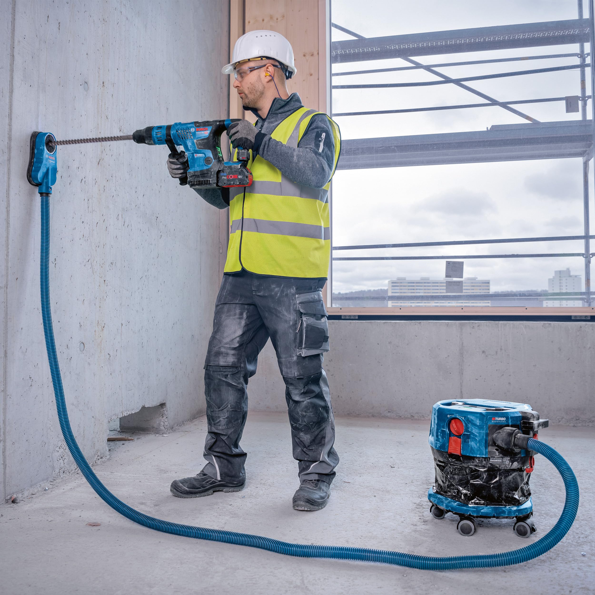 Aspirapolvere Senza Fili Bosch Professional GAS 12V - 900 L/min, 0.35L, Per Officina E Fai Da Te - Foto 2