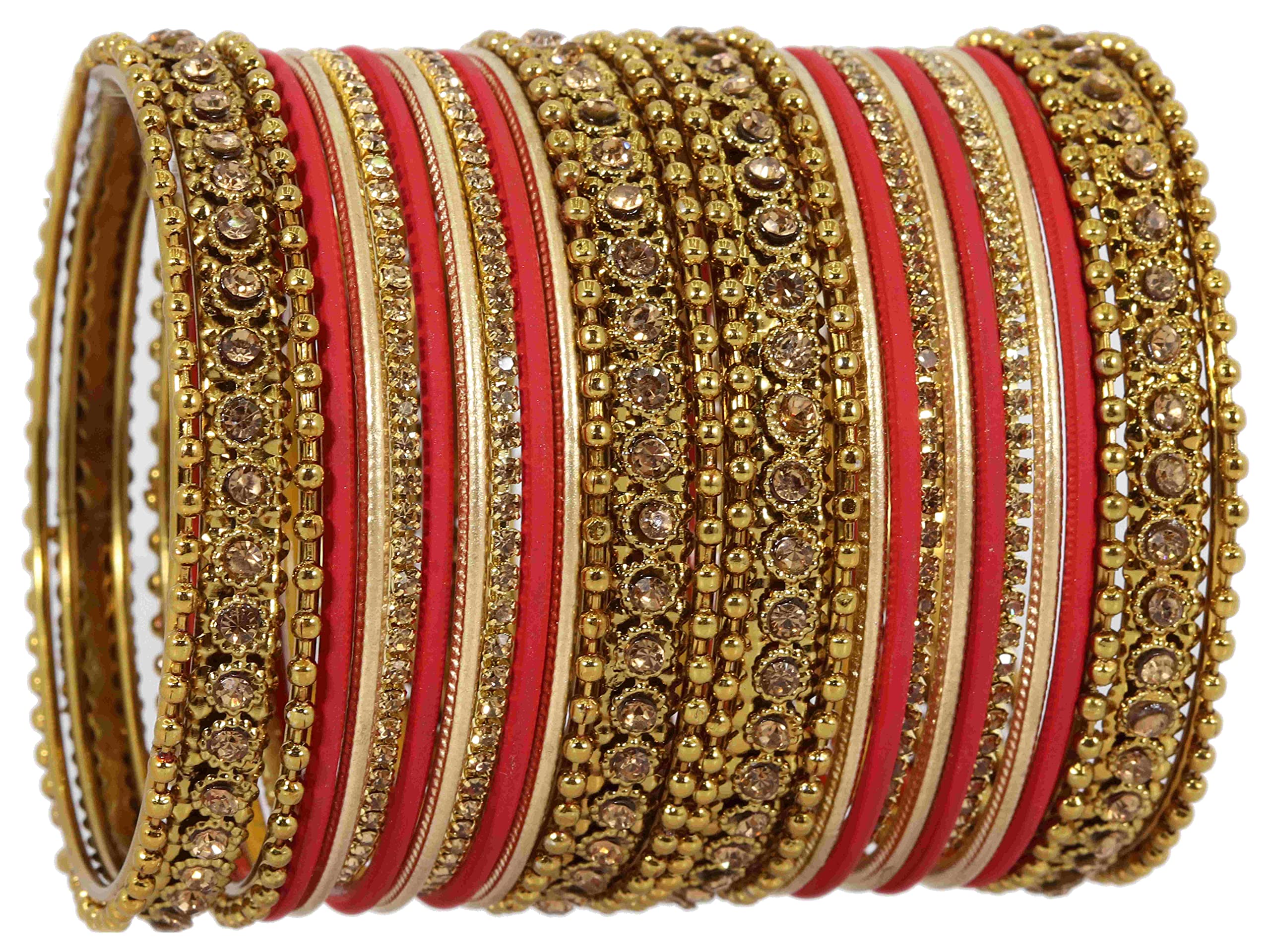 See full amazon price history chart for ZULKA Metal With Zircon Gemstone Studded Glossy Finished Traditional Bangle set for Women and Girls, (G-Red_2.8 Inches), Pack Of 28 Bangles ZULKA Metal With Zircon Gemstone Studded Glossy Finished Traditional Bangle set for Women and Girls, (G-Red_2.8 Inches), Pack Of 28 Bangles (B0BVVM3MGY) Amazon Price History, Amazon Price Tracker