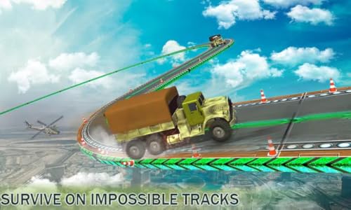 Impossible US Army Truck Driving Cargo Simulator