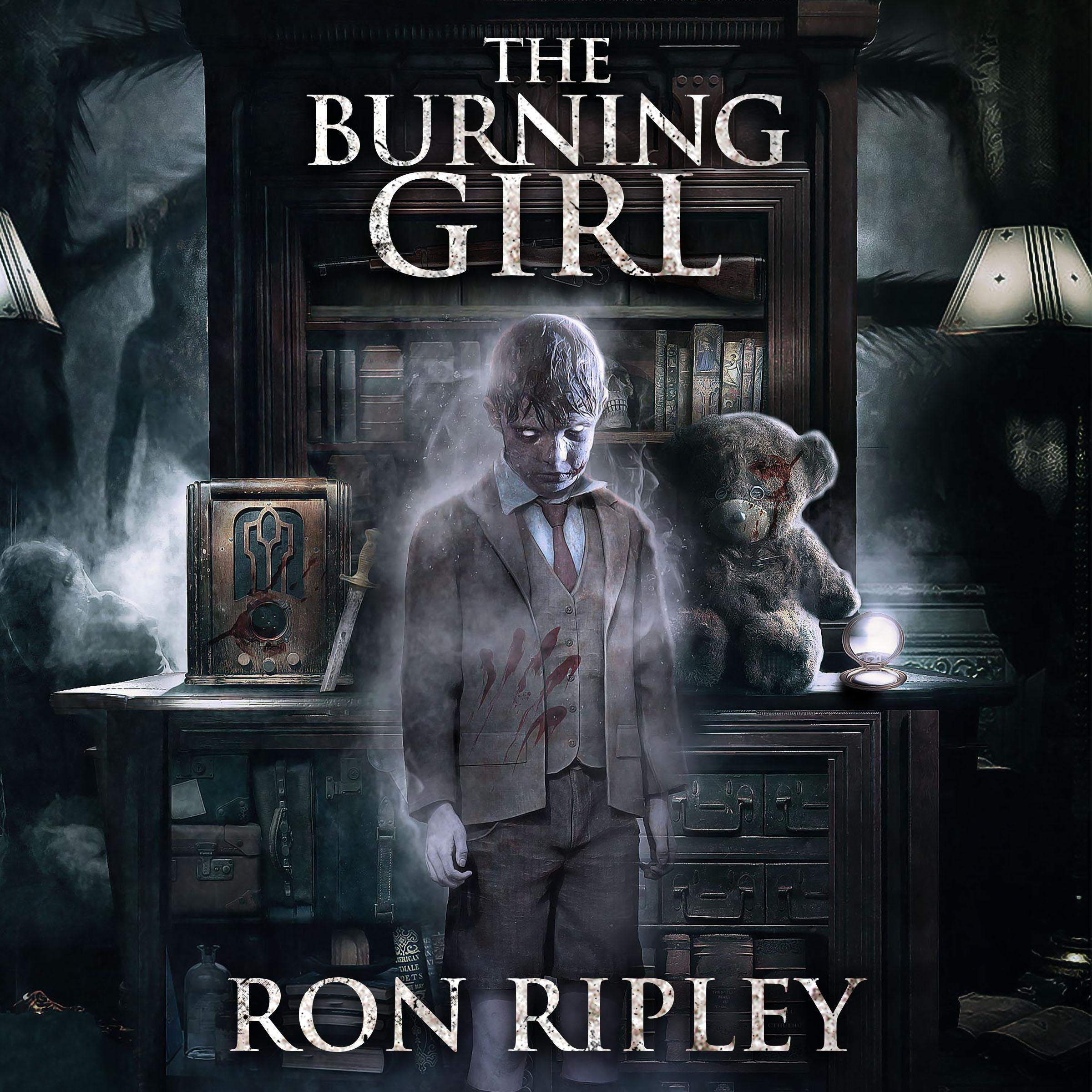 Cover art for The Burning Girl