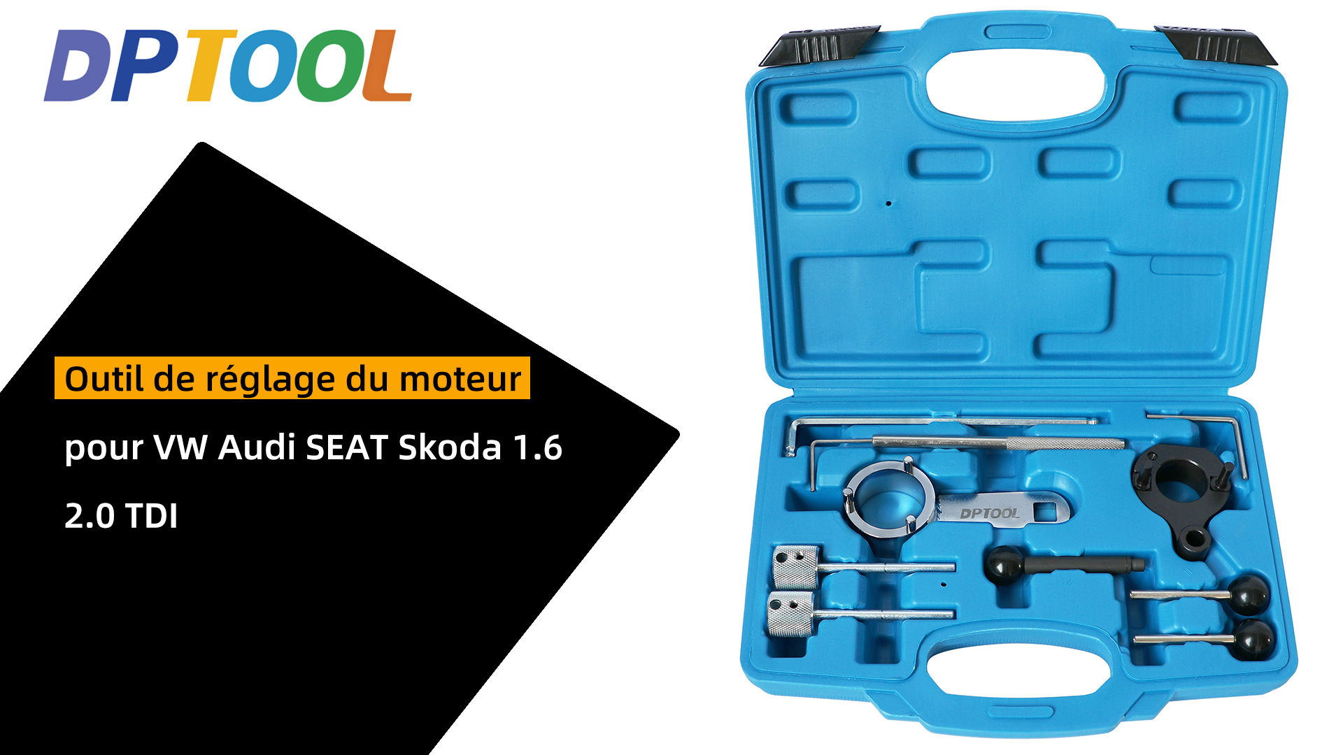 Kit Attrezzi Regolazione Motore DPTOOL - Per VW Audi Seat Skoda 1.6/2.0 TDI, Include T10265, T10060A, 3359 - Foto 10