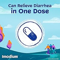 Vista 3 de Cápsulas de alivio de diarrea Imodium A-D, medicina antidiarreica de clorhidrato de loperamida, 294314, 1