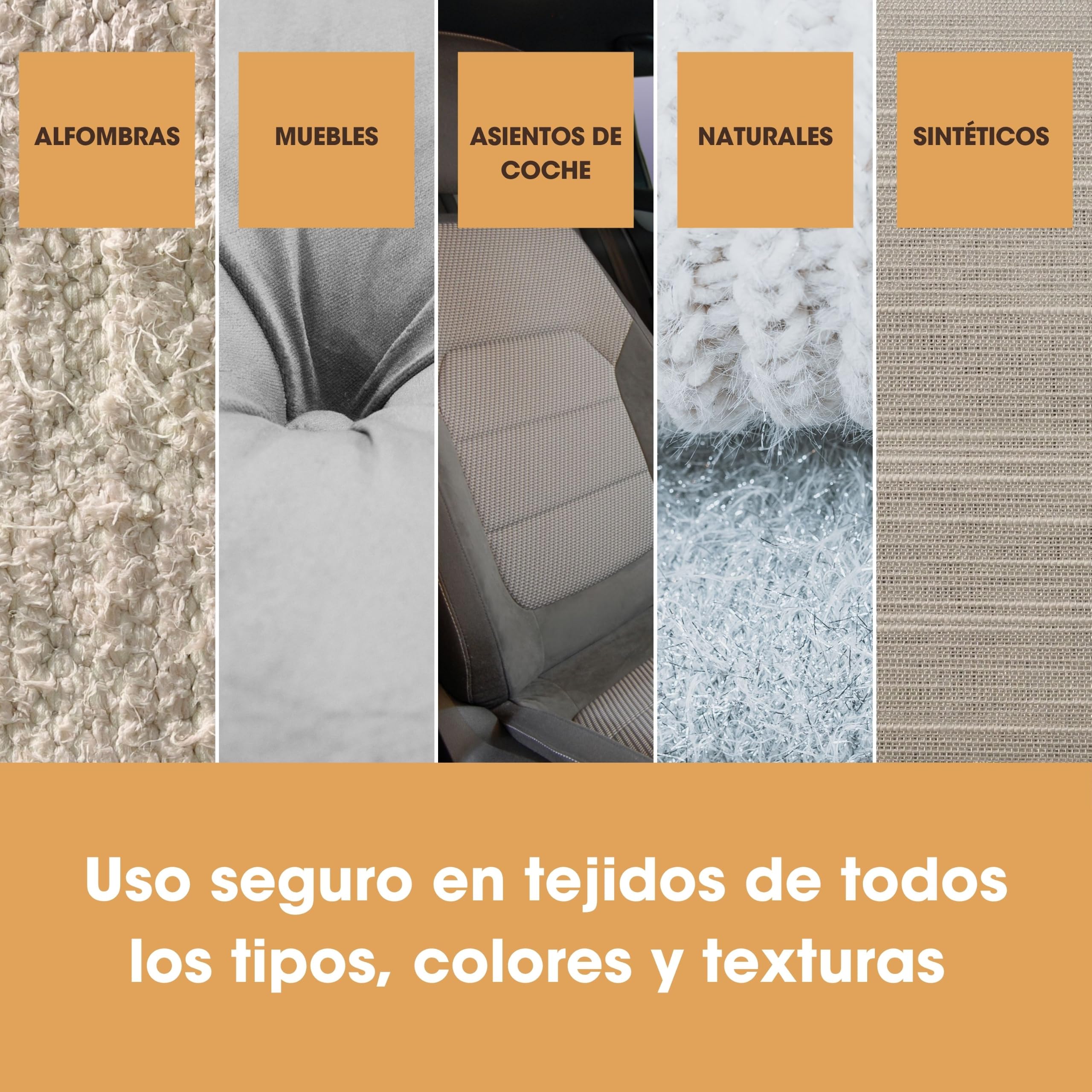 Spray limpiador de alfombras y tapicería Furniture Clinic: solución para limpiar telas, textiles y alfombras, quitamanchas, 500 ml