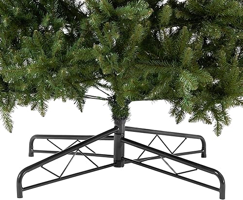 Miniatura 12 de Árbol de Navidad artificial de pino verde delgado de 13 pies con 1360 luces LED blancas cálidas y ramas flexibles 3924