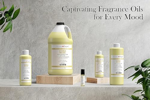 Miniatura 2 de Aroma Depot Perfumeaceite corporal unisex de almizcle de China de 4 onzas  4 onzas, nuestra interpretación, aceite de fragancia sin cortar de alta