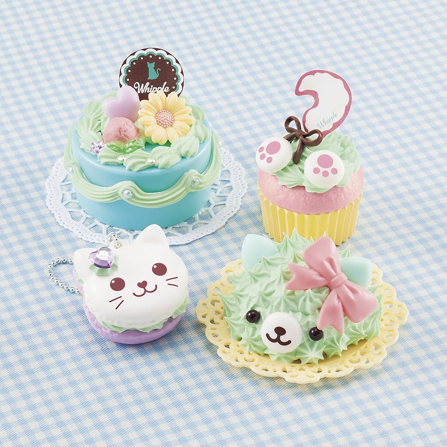 Amazon.co.jp: ホイップる 【どうぶつスイーツ ねこセット】 W-111