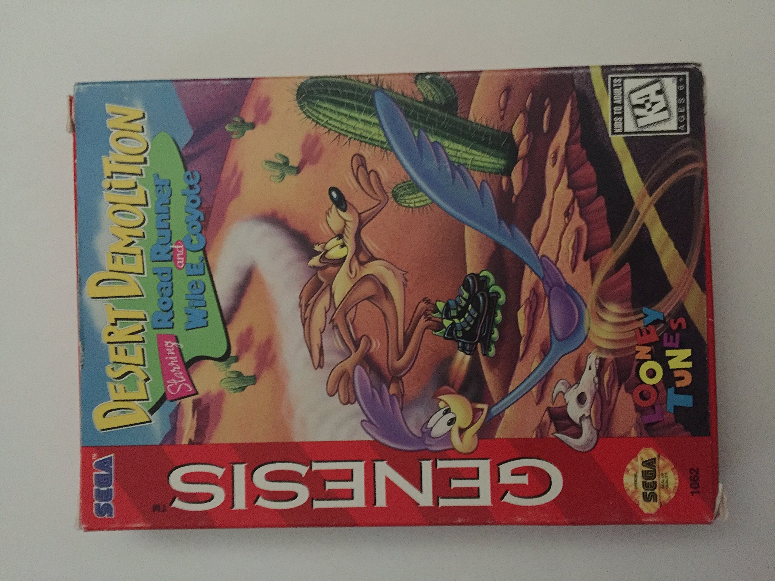 SEGA Mega Drive - Desert Demolition Starring Road Runner