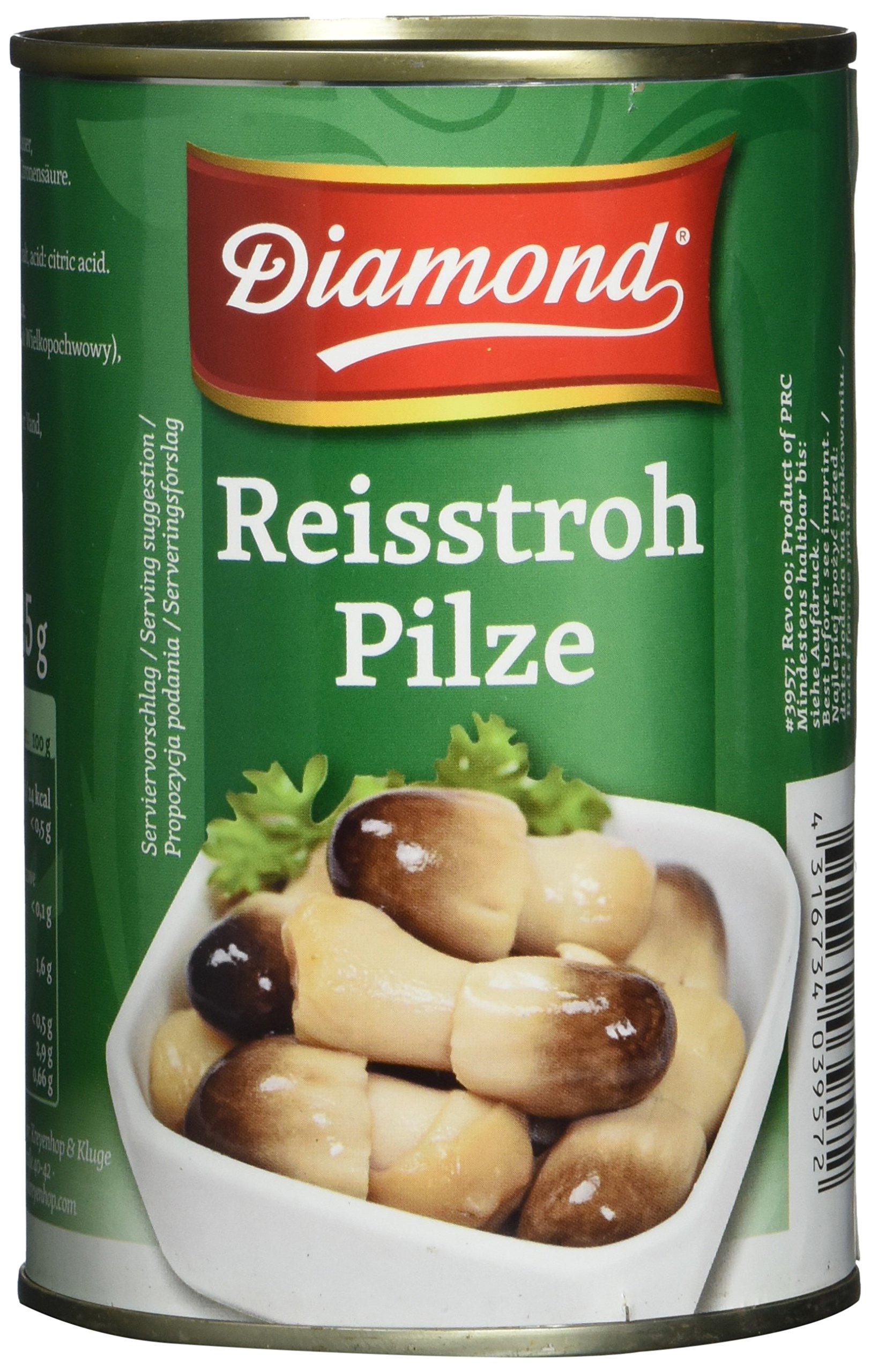 Diamond Reisstrohpilze, medium, 8er Pack (8 x 425 g Packung)