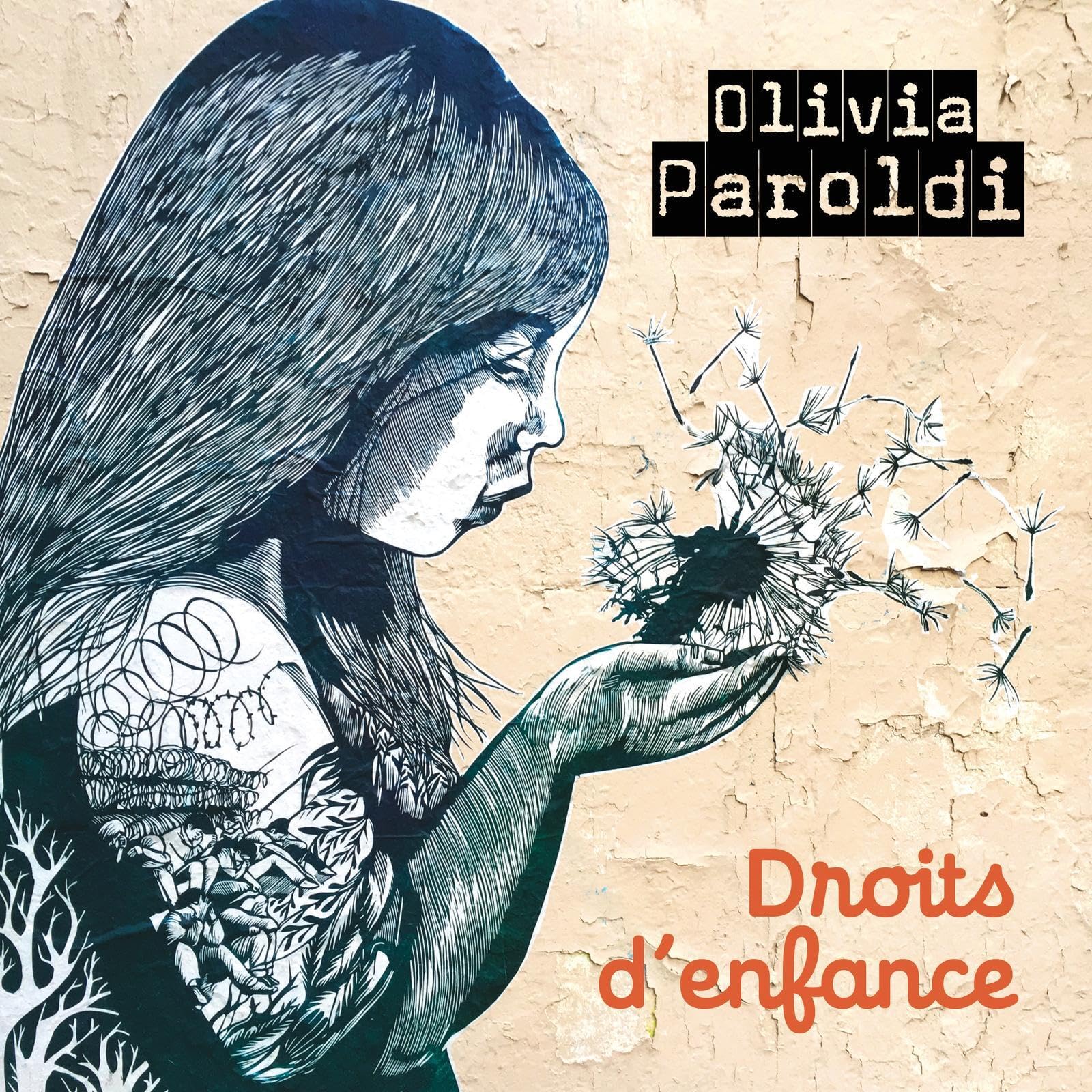 Livre Olivia Paroldi - Droits d'enfance pour table basse de salon