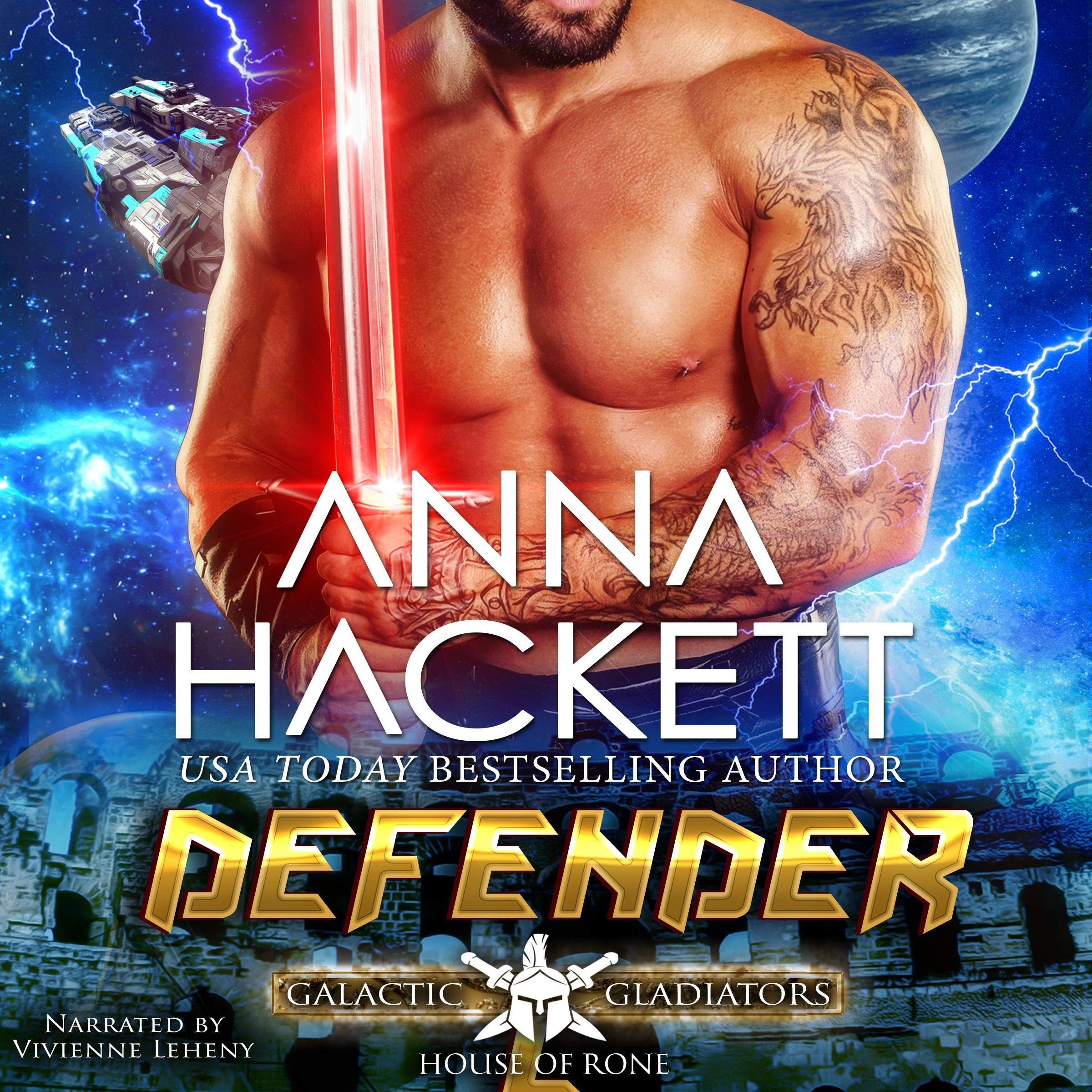 Cover art for Defender (A Scifi Alien Romance)