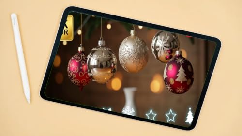 Christmas Ornaments 4K – Holiday Festive Ambience Fire TV – vue 4
