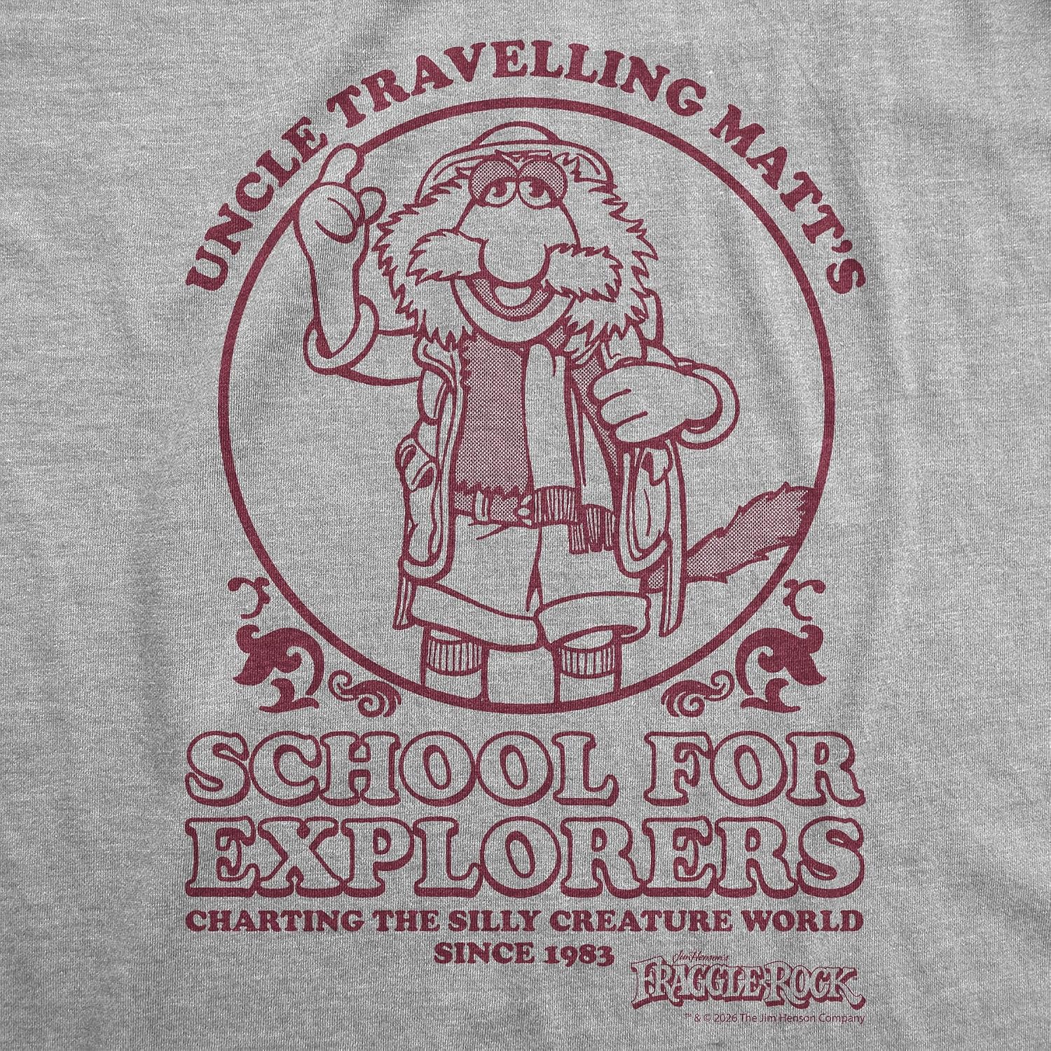 Mens Fraggle Rock T-Shirt 80s Licensed Vintage Funny Graphic Tees image 4