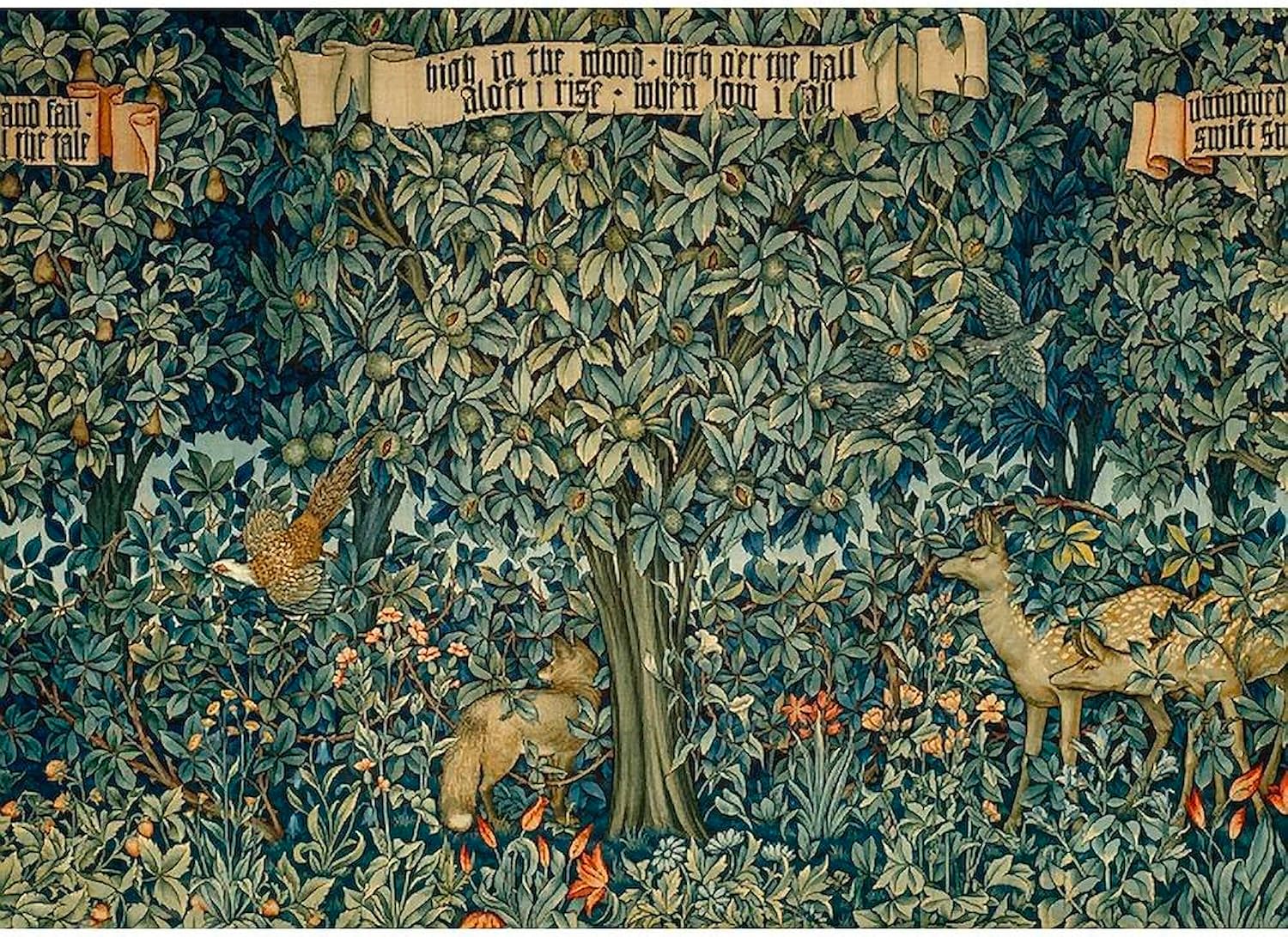 CafePress William Morris Greenery Pillow Case Standard Size Pillowcase, Lumbar Pillow Cover Microfiber