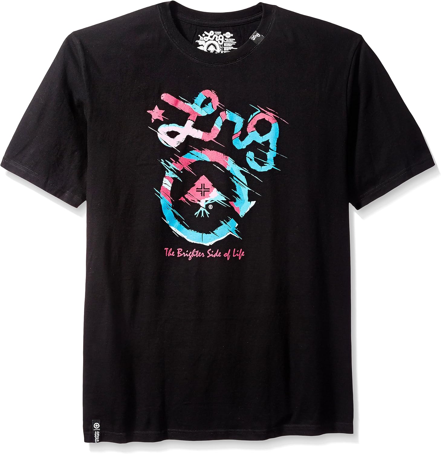 LRG Men's Big and Tall Streaks Of Color T-Shirt