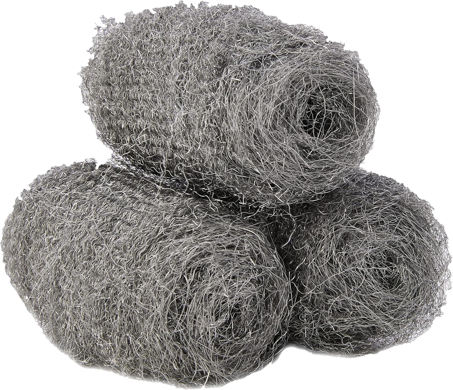 Bulk Hardware BH04381 3 x 20 g ASW13 Steel Wool No. 3 Grade - Coarse