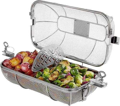 Miniatura 6 de Weber Crafted Canasta Crujiente para Rotisserie