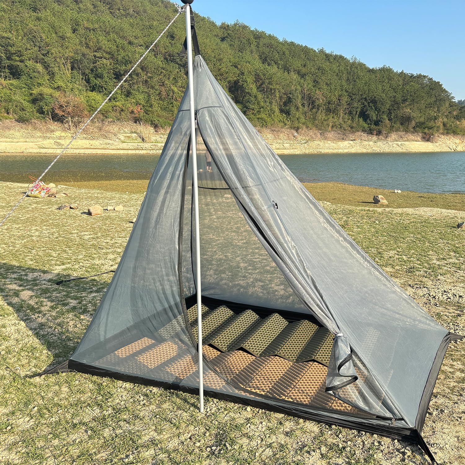 Amazon.com : Top Lander 2-4 Person Teepee Winter Tent with Wood