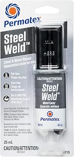 Permatex 84119 Steel Weld 4 Minute Epoxy, 25ml