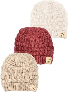 Funky Junque Baby Winter Hat – Cute Newborn Hats, Cozy Warm Infant Beanie, Soft Knit Stocking Stuffer for Babies 0–12 Months