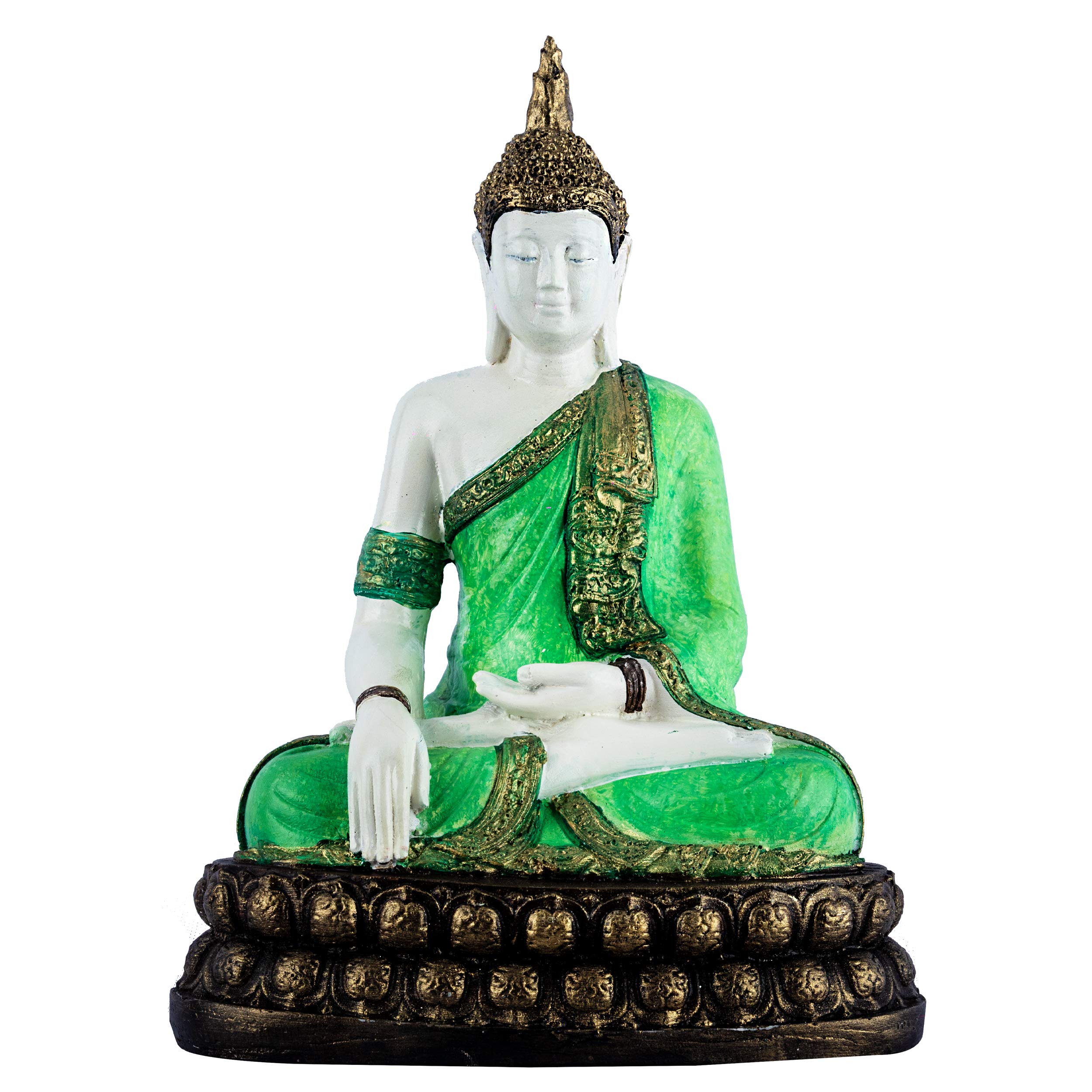 Buy Ivana's Crafts Buddha Statue Dhyani Mudra Figurine Fengshui Praying