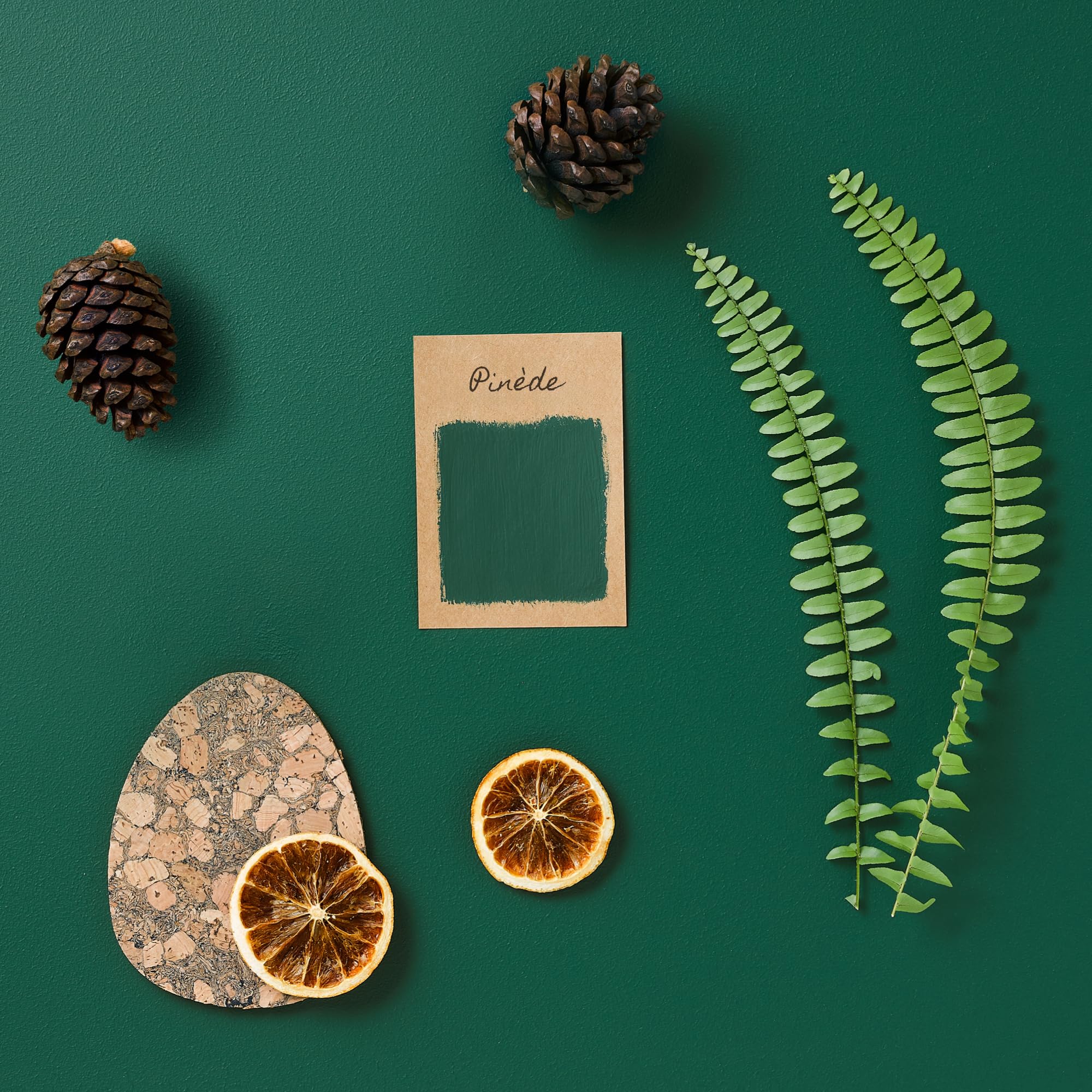 Rust-Oleum Green Water-Resistant Bathroom Tile Paint in Gloss Finish - The Pinewoods 750ml