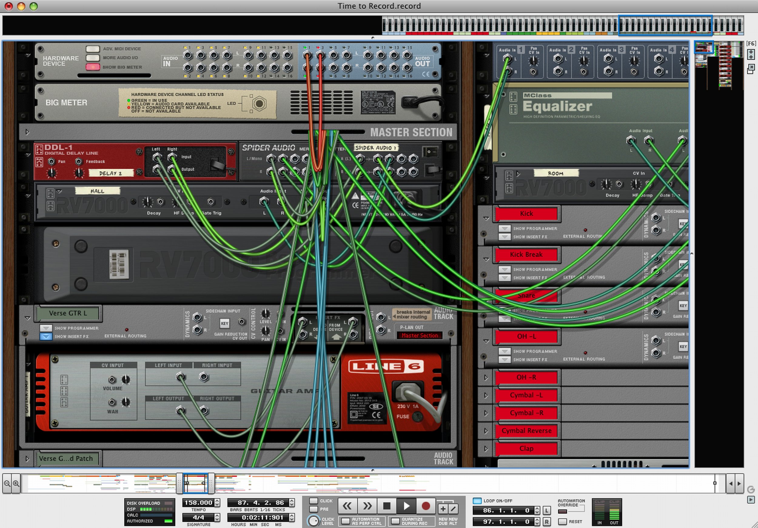 Propellerhead Record (for Reason Owners) Software Recording Studio