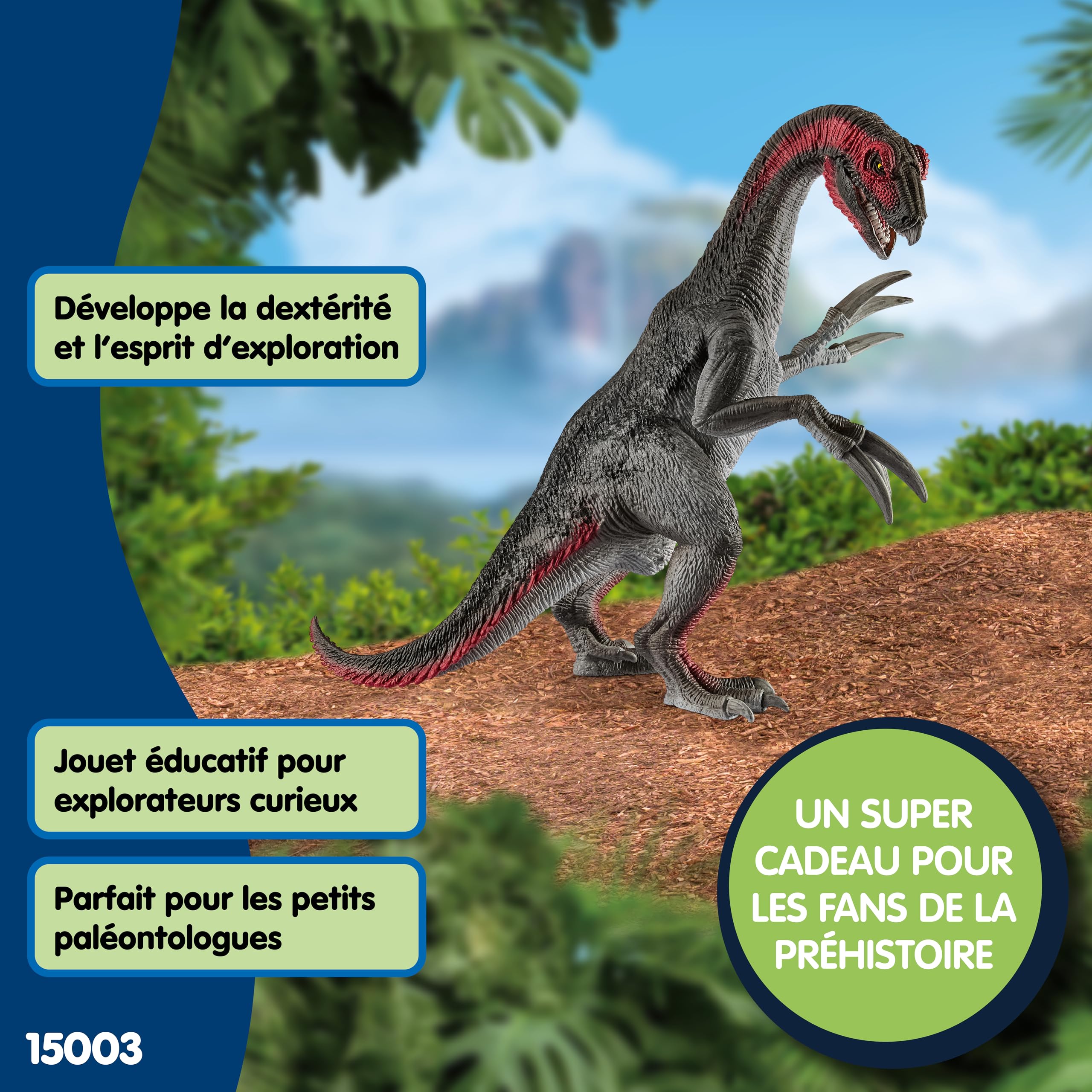 Schleich Dinosaure Thérizinosaure 15003 Figurine 14 x 20 x 20 cm