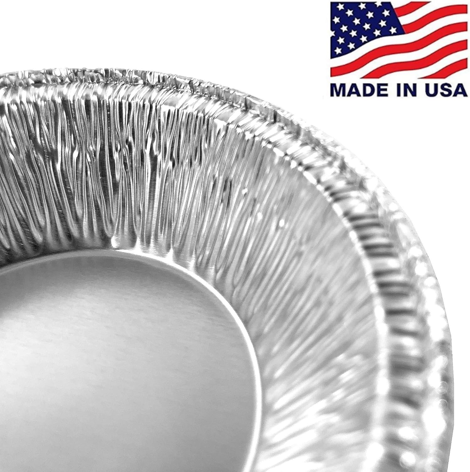 PACTOGO 3" Disposable Aluminum Foil Tart Pans Mini Silver Baking Pie Tins (Pack of 2000)