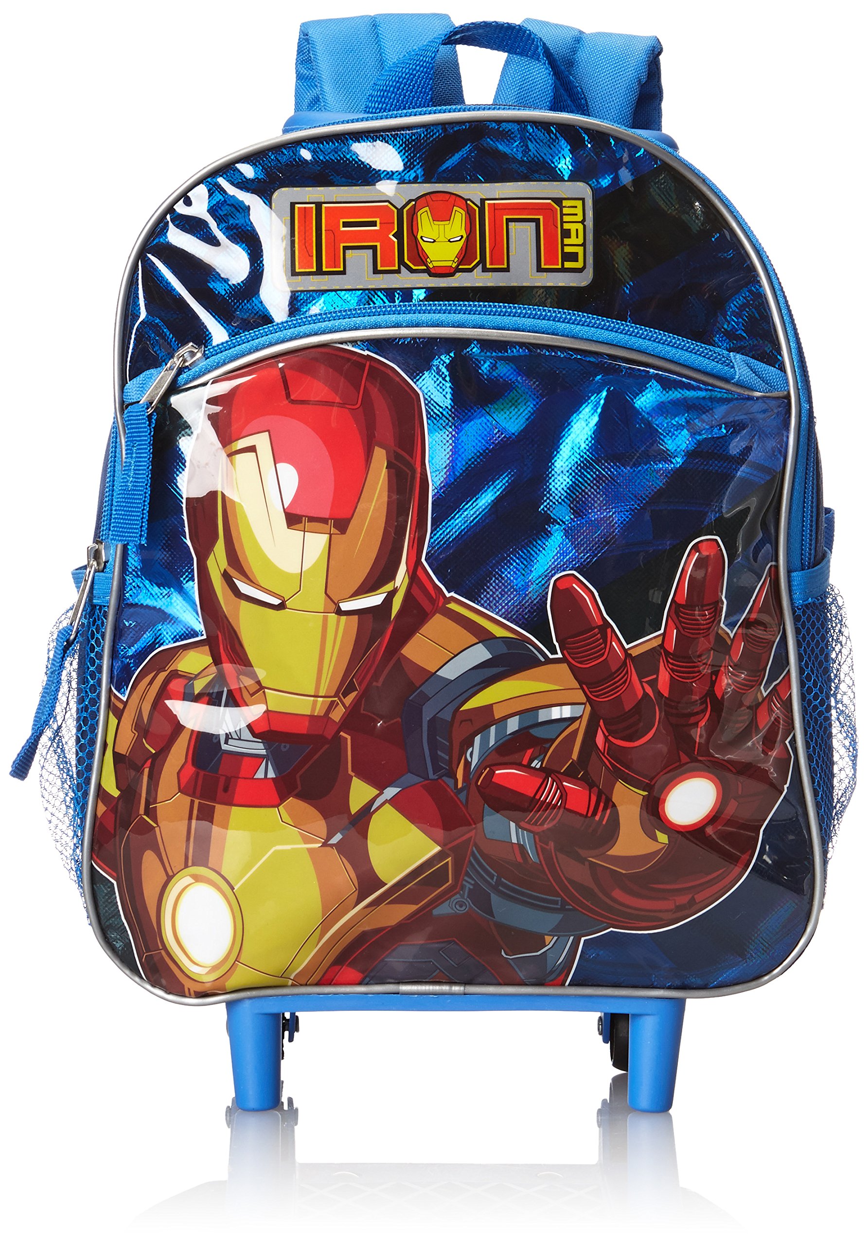 The Avengers Iron Man Rolling Backpack Toddler 12" School Bag