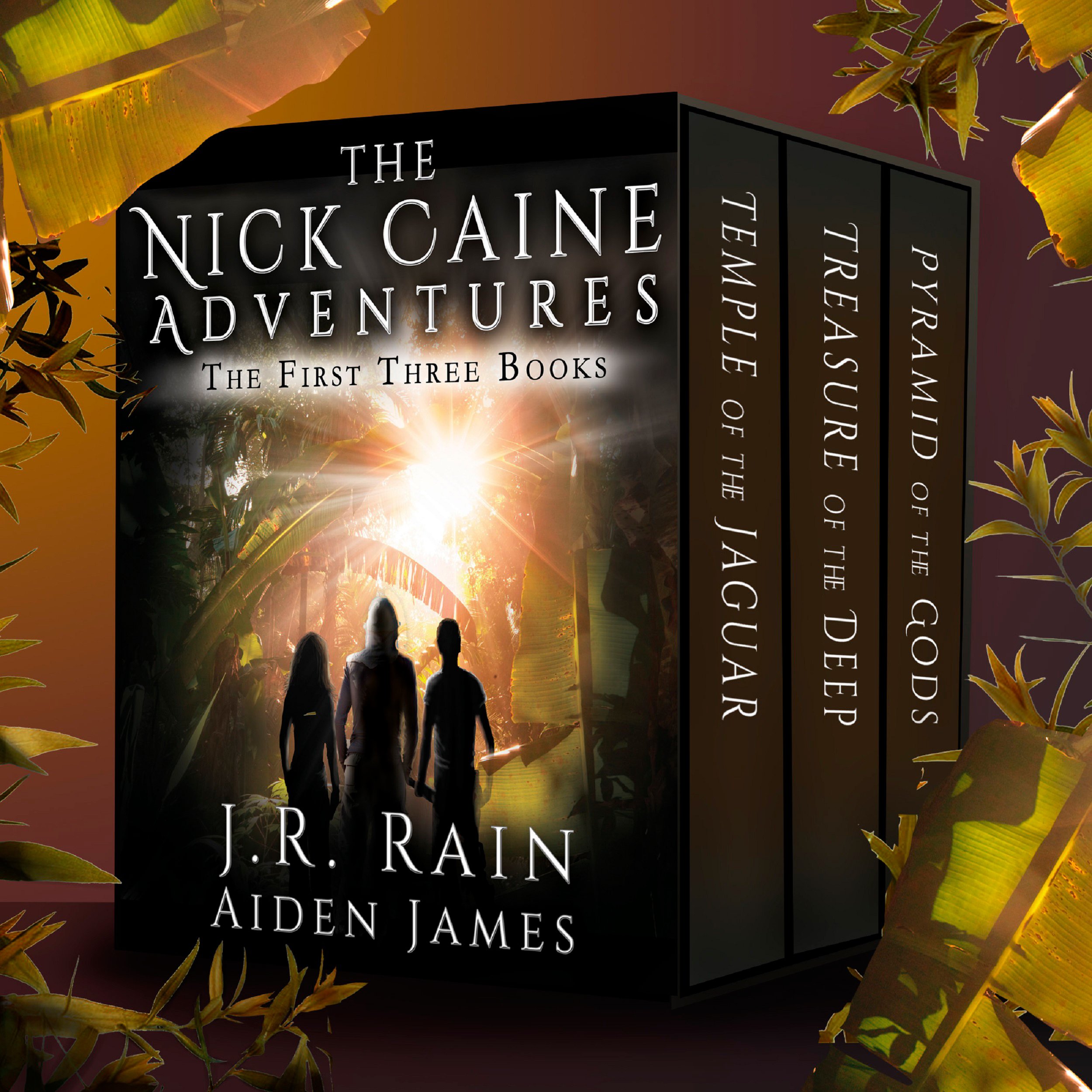 Cover art for The Nick Caine Adventures: First Three Books