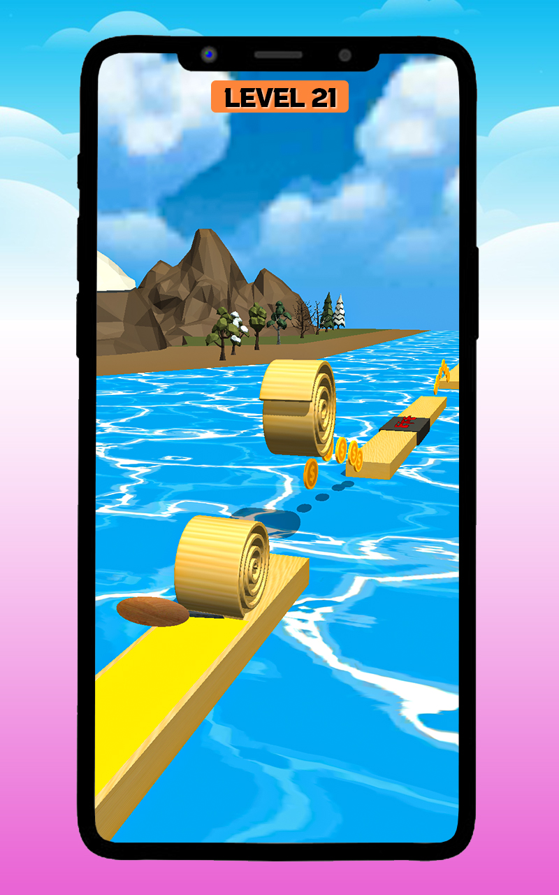 Wood Spiral Roll Wood Carving Spiral Rolling Rush 3D Wood Turning