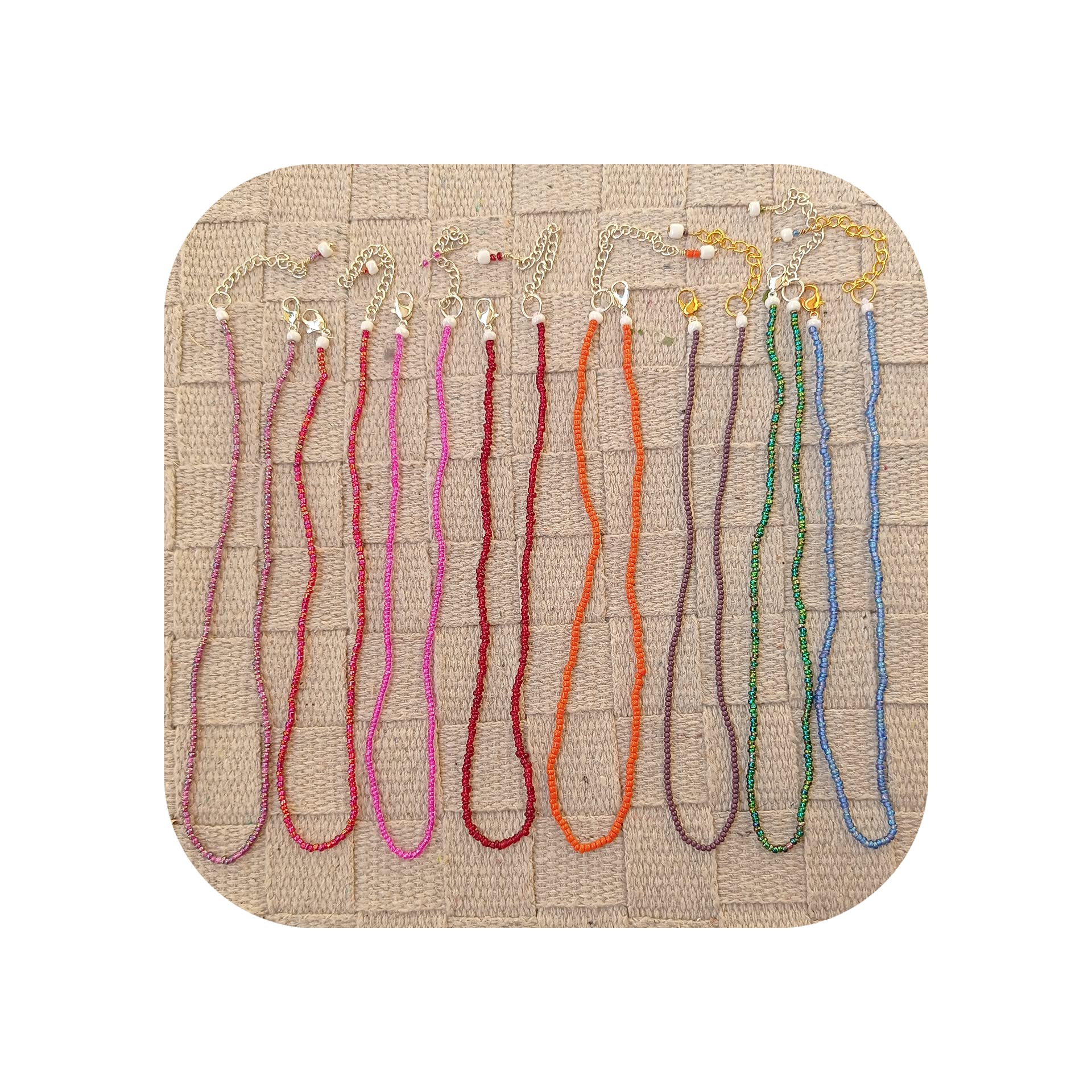 See full amazon price history chart for Beaded Chain Necklace | Colourful Glass/Seed beaded | Boho and Hippie |Bead Necklace | (Crysatal Magenta) Beaded Chain Necklace | Colourful Glass/Seed beaded | Boho and Hippie |Bead Necklace | (Crysatal Magenta) (B098MPKDT8) Amazon Price History, Amazon Price Tracker