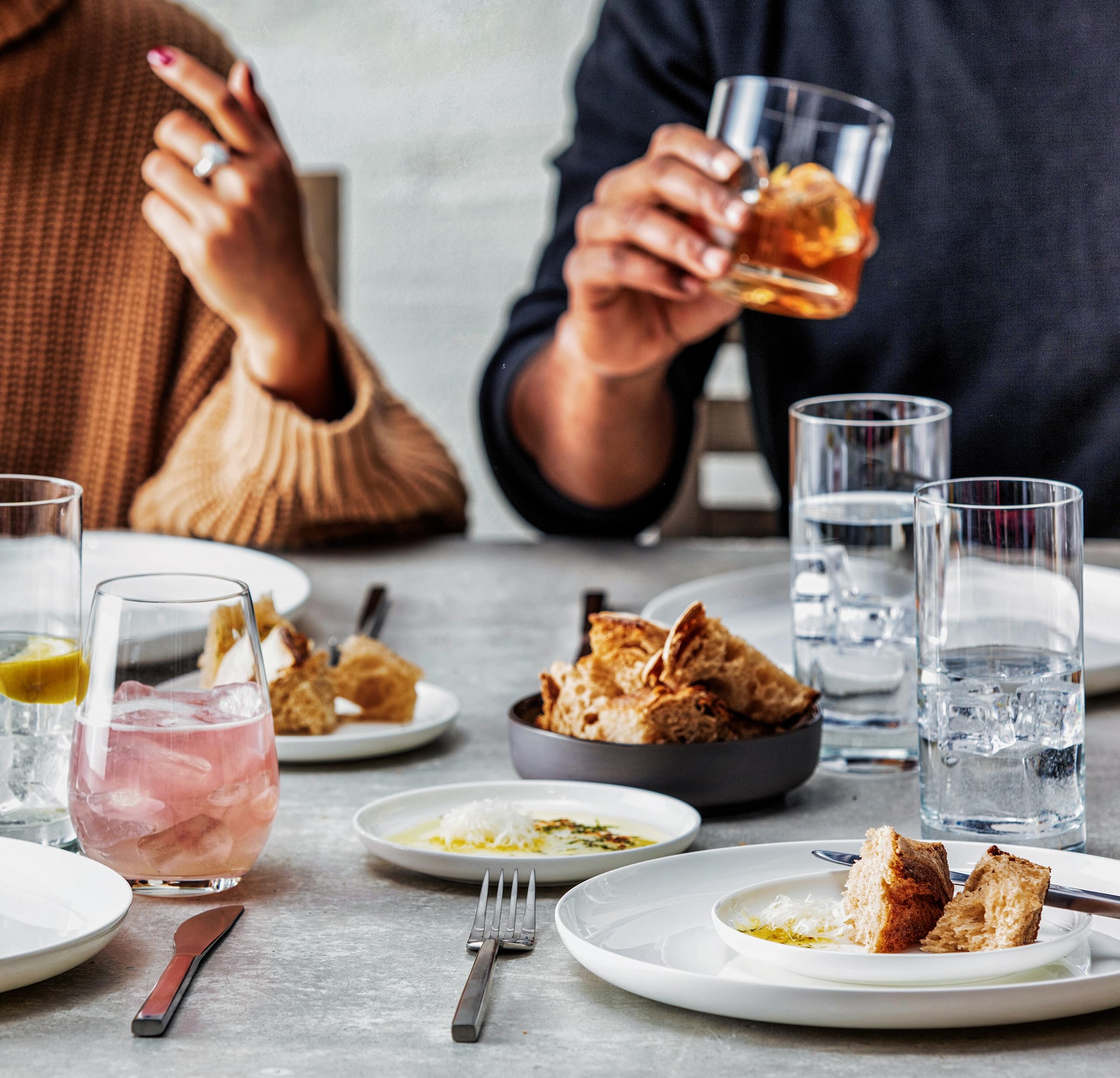 Amazon.com | Fortessa Modern Coupe Porcelain 16 Piece Dinnerware