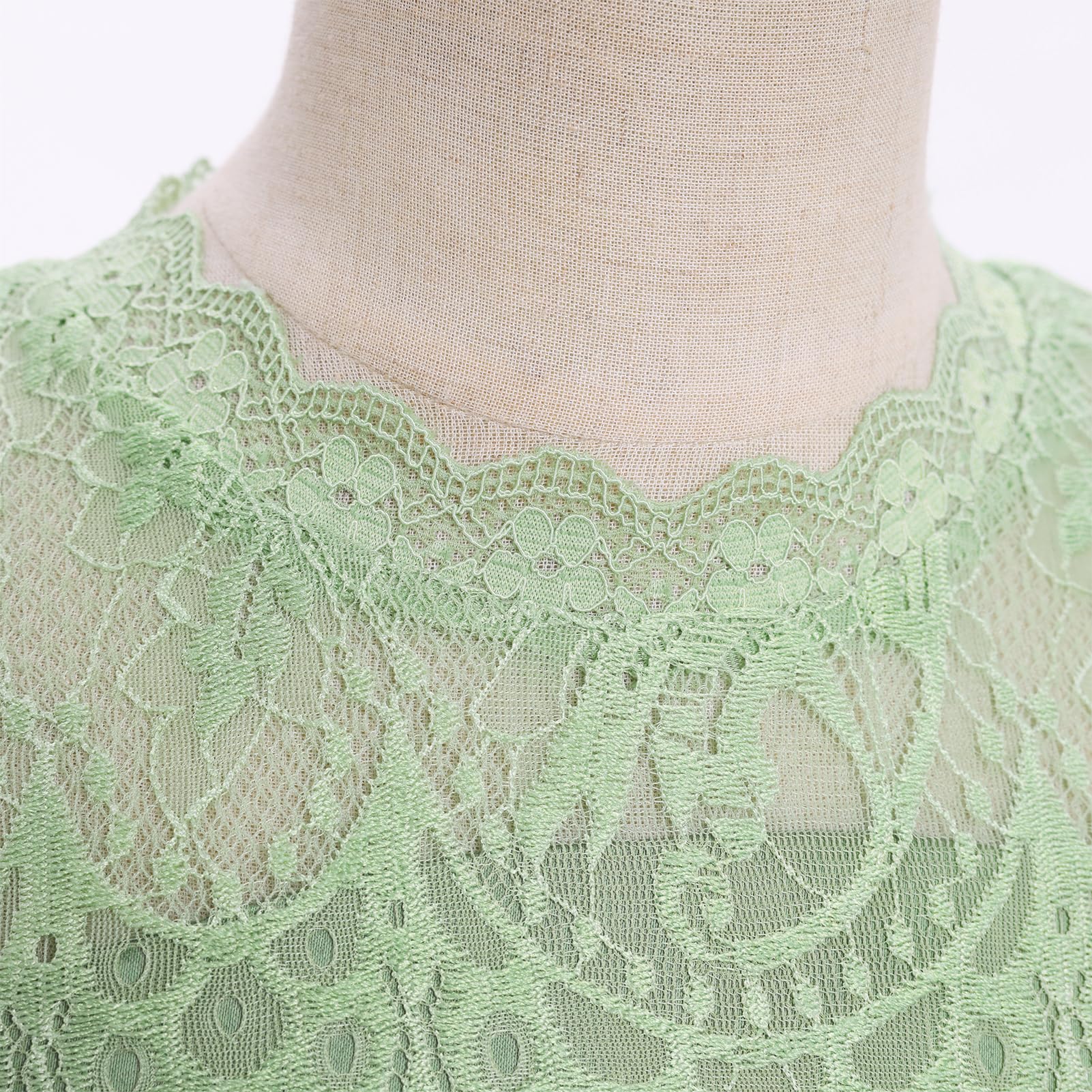 Odizli Blumenmädchenkleider Kurzarm Blumen Spitze Prinzessin A-Linie Stickerei Tüllkleid Hochzeit Lang Abendkleid