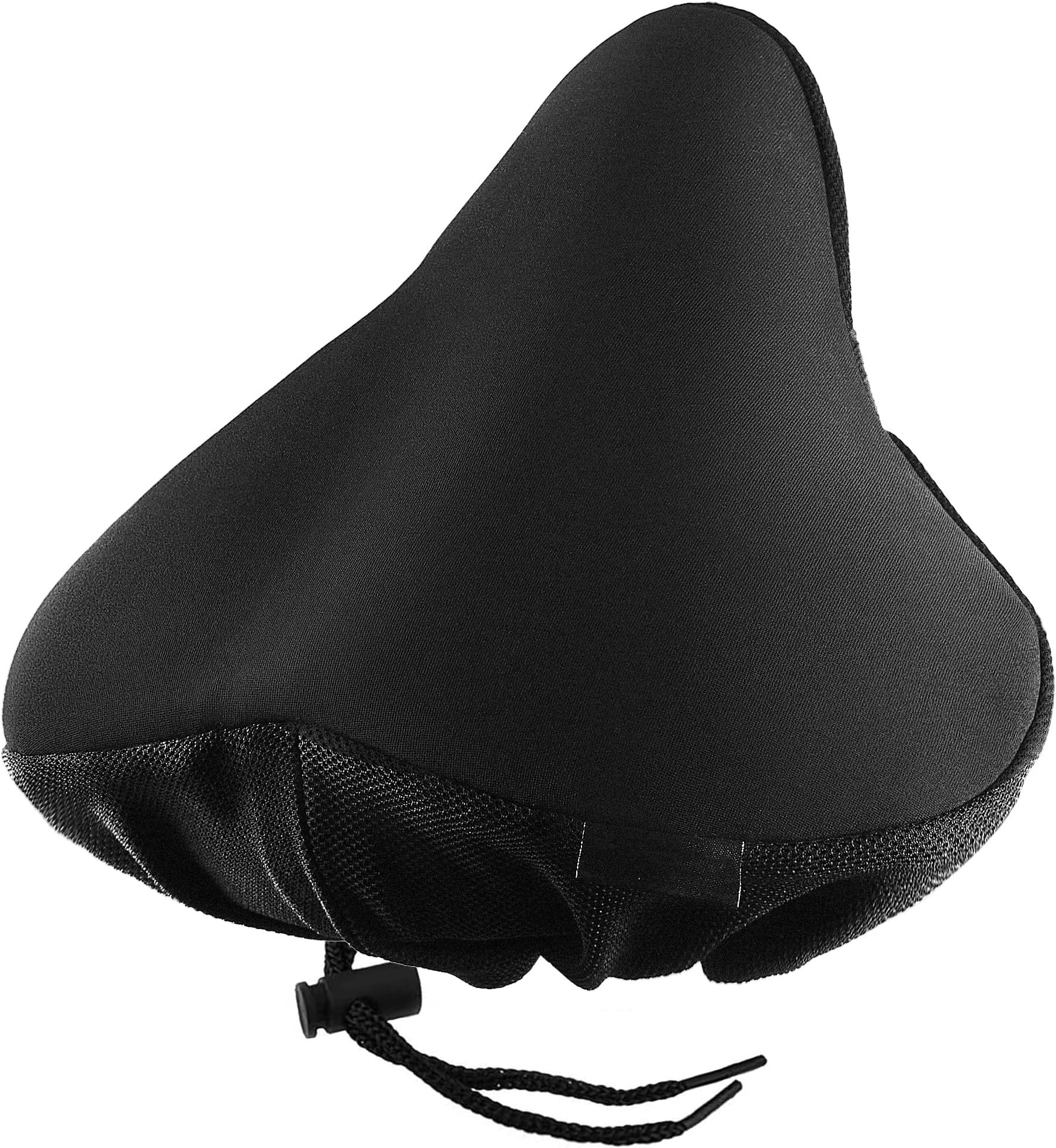 Bike Seat Cushion,Padded Gel Exercise Bike Seat Cover for Women Comfort, 11.5ร9.5 inch Extra Wide and Soft Bicycle Seat Cushion for Stationary,Mountain Road Bike