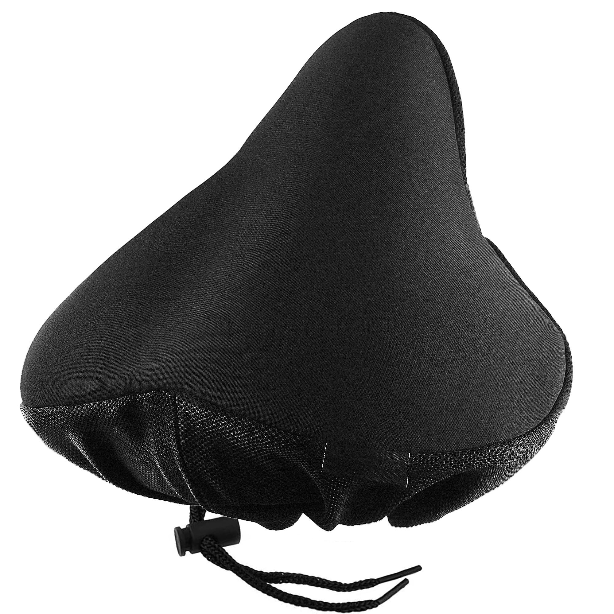 Bike Seat Cushion,Padded Gel Exercise Bike Seat Cover for Women Comfort, 11.5×9.5 inch Extra Wide and Soft Bicycle Seat Cushion for Stationary,