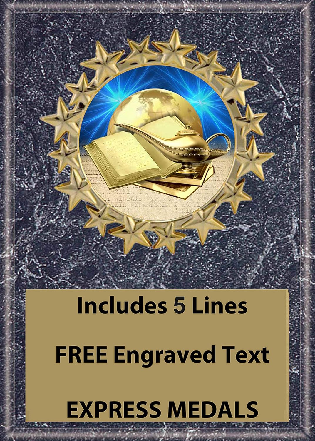 Express Medals Various Styles of Personalized Scholastic Award Plaques Trophy Prize Gift
