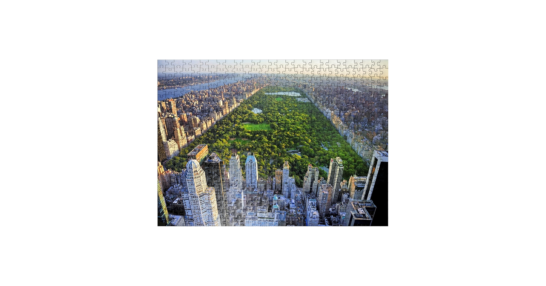 Amazon | ニューヨーク・マンハッタンのセントラルパーク鳥瞰図