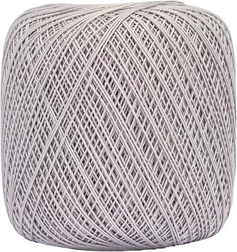 Coats Crochet 154-435 Aunt Lydia's Crochet, Cotton Classic Size 10, Silver