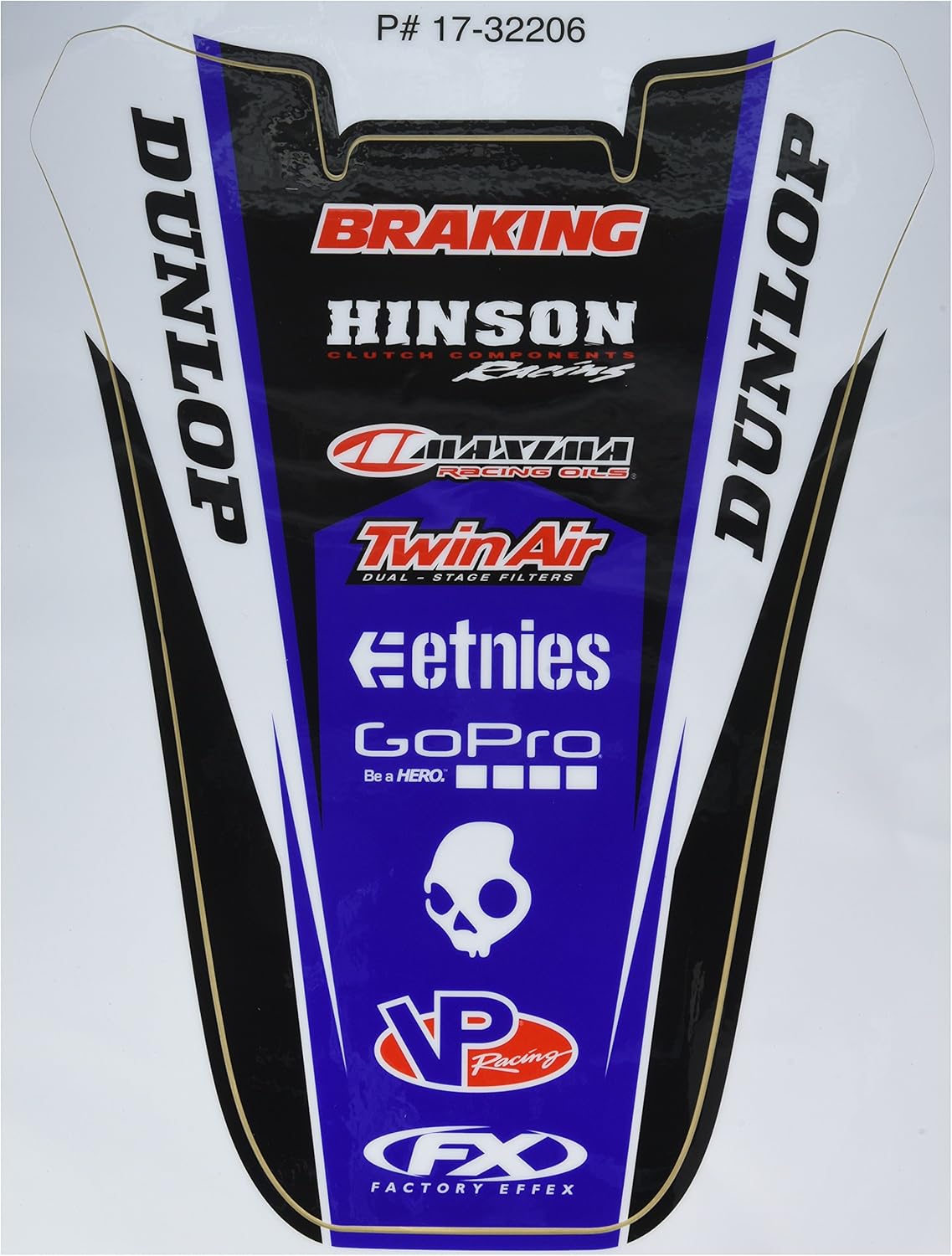 Factory Effex (17-32206 Rear Fender Graphic