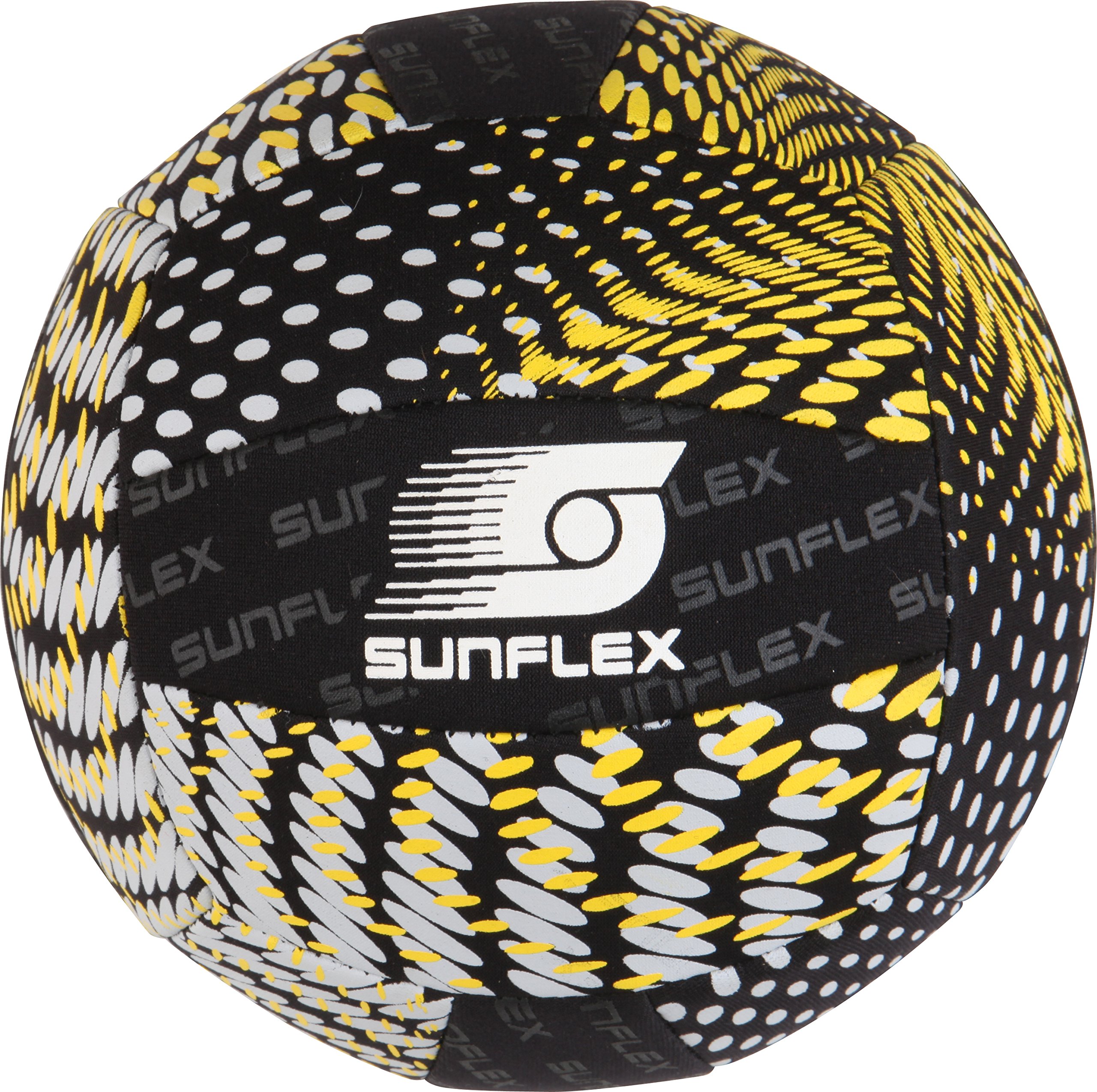 Sunflex Beach- Und Funball Größe 3 Pastelflow – Wasserfester Neoprenball Mit Rutschfestem Grip – Für Strand, Pool & Garten – Leicht (128 G), 15 Cm