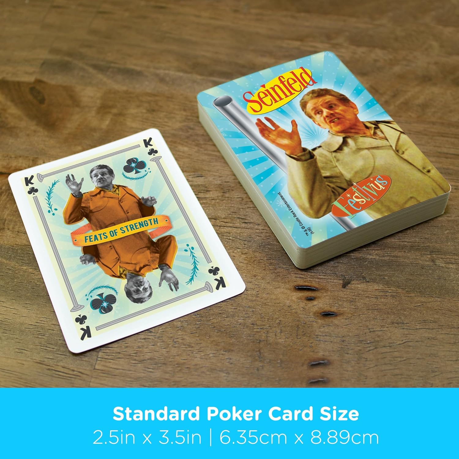 Aquarius Seinfeld Festivus Playing Cards