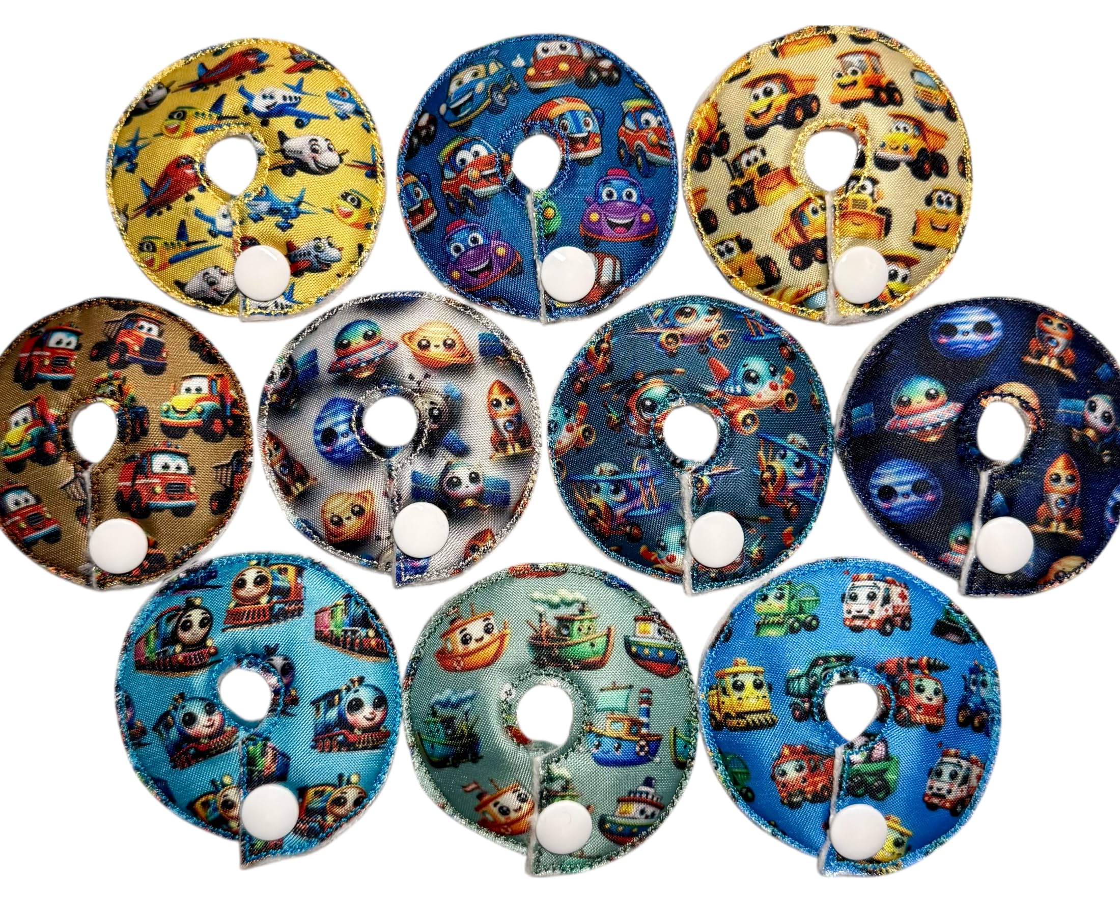 G/j Tube Pad 10 Pack (Boy Mix)