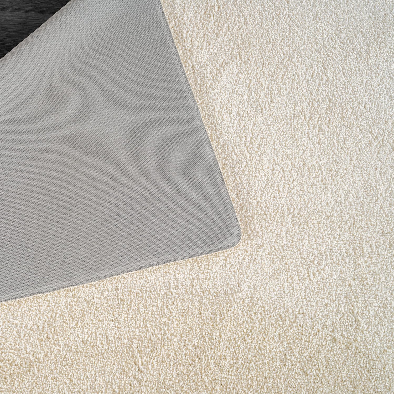 Area Rug 2x5 Bone Runner Washable Indoor Rug Ultra Plus Thick Pile Solid Non Slip Easy to Clean Non Shedding Indoor for Living Room Bedroom Kitchen Dining Areas or Hallway (2 X 5 Bone)