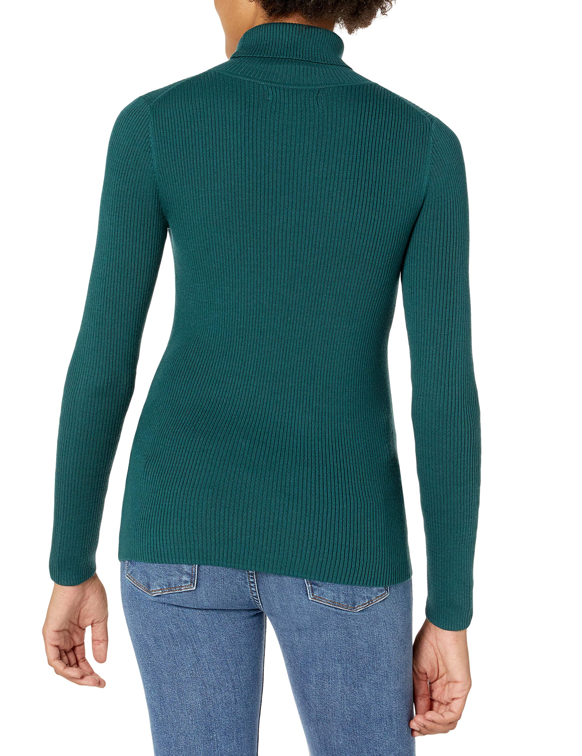 Amazon Essentials Donna Maglione Dolcevita Leggero a Maniche Lunghe vestibilità Aderente