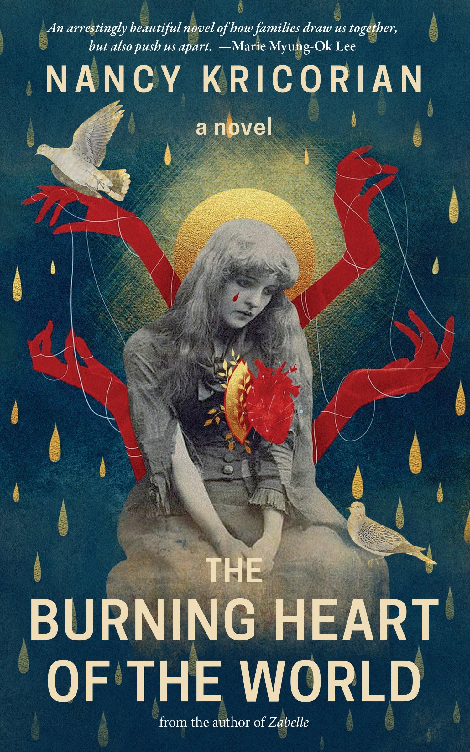 Nancy Kricorian Unisex Multicolor The Burning Heart Of The World : A Novel Paperback Book