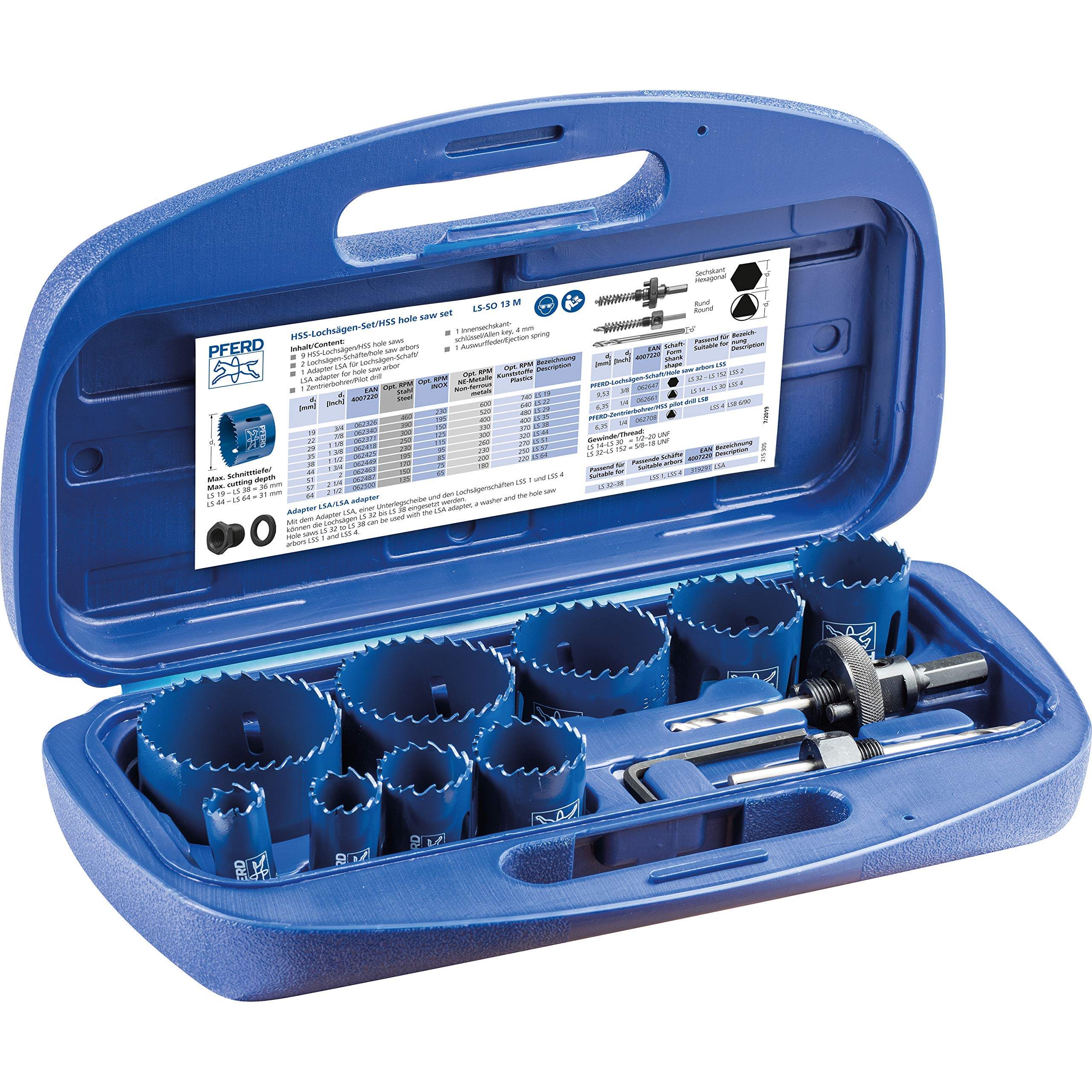 Scie de forage pour perceuse PFERD 25901300 outil de découpe