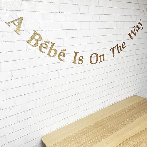 Miniatura 3 de "A Bebe Is On The Way" Baby Shower Banner