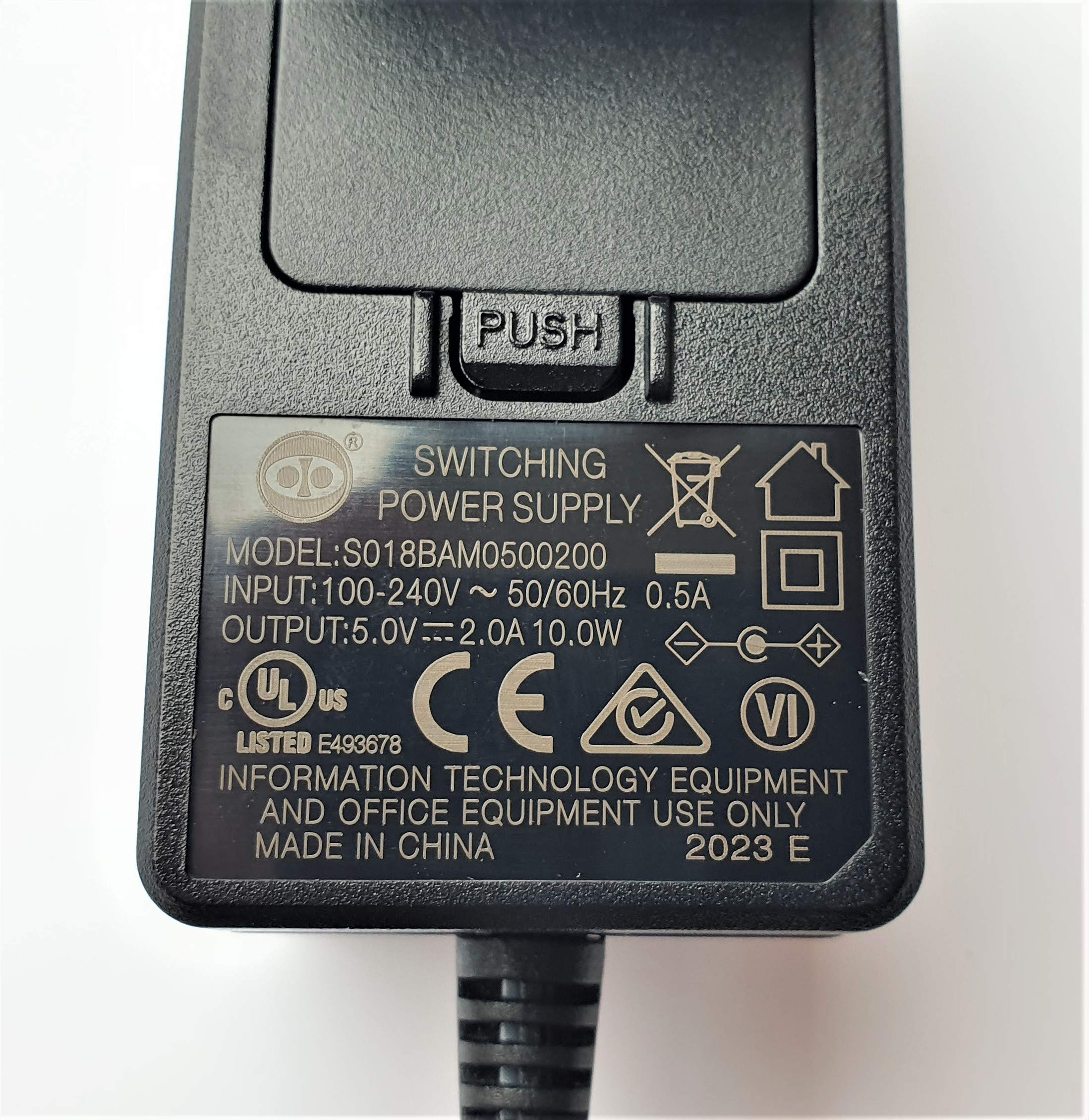 Snom 10W Power supply for all the SNOM Desk Telephones, EU; 4325, Negro