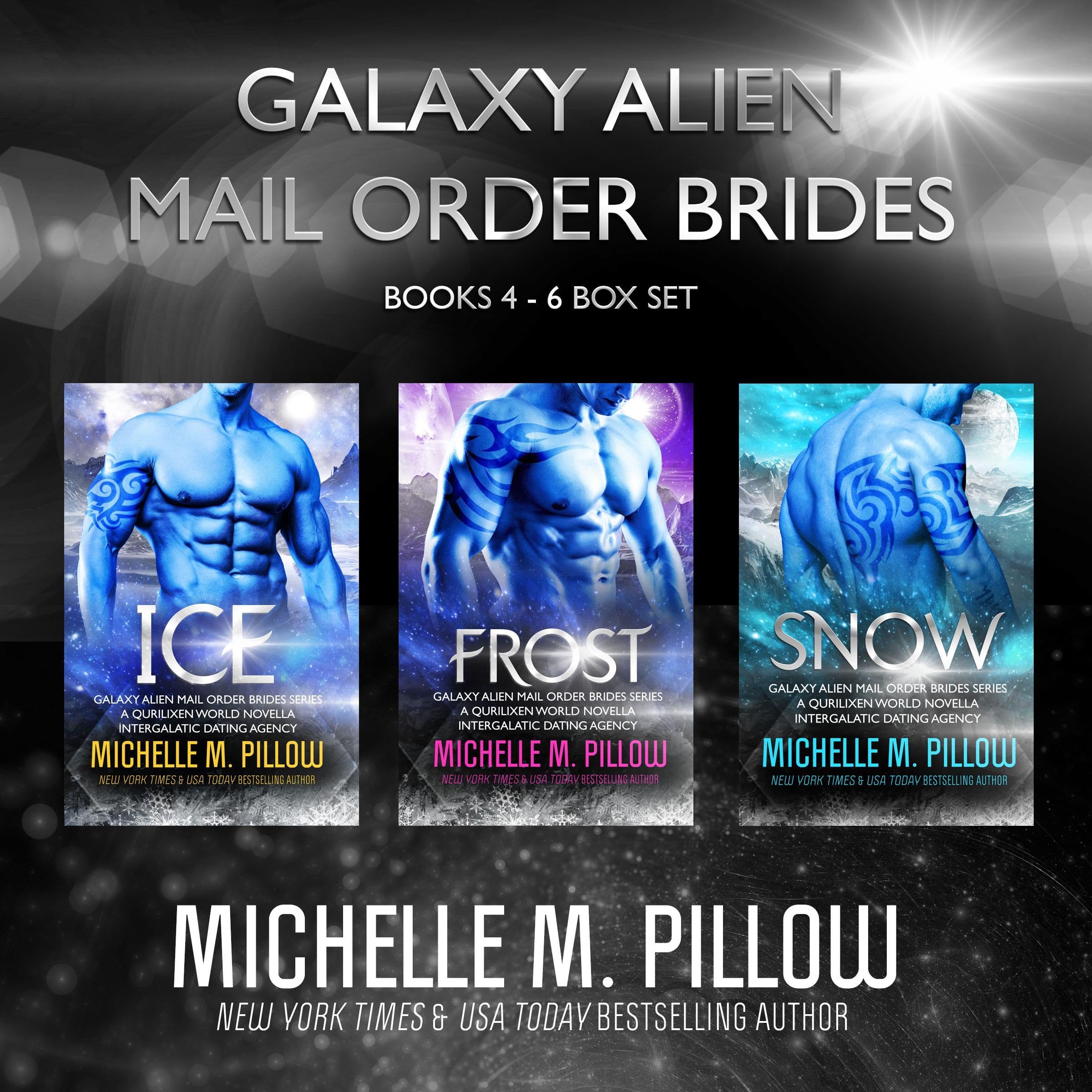Cover art for Galaxy Alien Mail Order Brides (Books 4-6 Box Set)